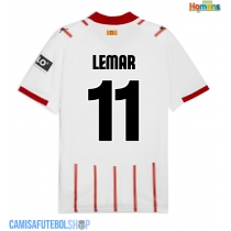 Camisa de time de futebol Girona Thomas Lemar #11 Replicas 1º Equipamento 2025-26 Manga Curta